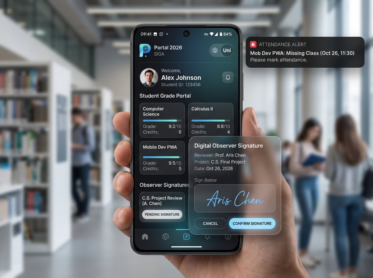 PWA App Móvil Portal 2026 SIGA